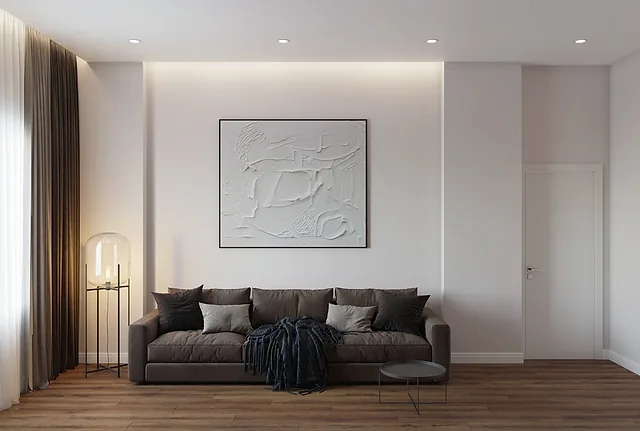 Interior view from the Living Room in Ochre project — 3
