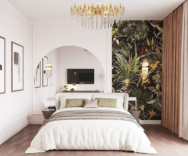 Interior view from the Study and Bedroom project — 3