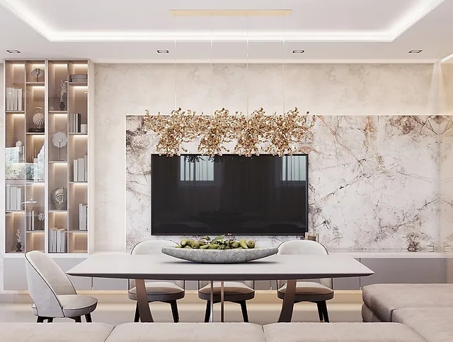 Kitchen-Dining — Kitchen-Living