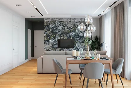 Interior view from the The Light Apartment project — 3